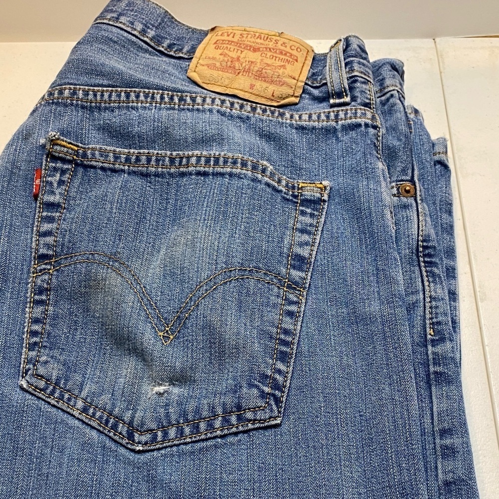 Levi's Classic Straight Men's Jeans in Light Blue 36 x 32